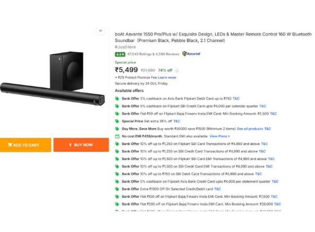 boAt Aavante 1550 Pro