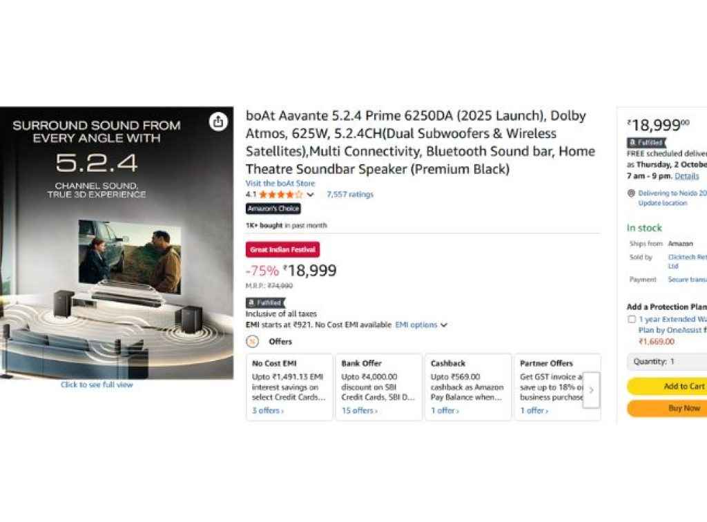 boAt Aavante 5.2.4 Prime