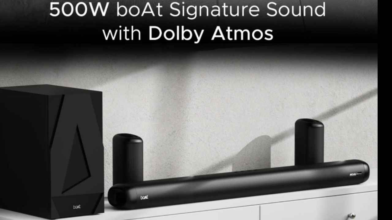 BoAt யின் 500W சப்போர்ட் கொண்ட Soundbar யில் தரமான ரூ,44,491 டிஸ்கவுண்ட் Dolby Atmos சப்போர்டுடன் வீடு மாறிடும் தியேட்டராக