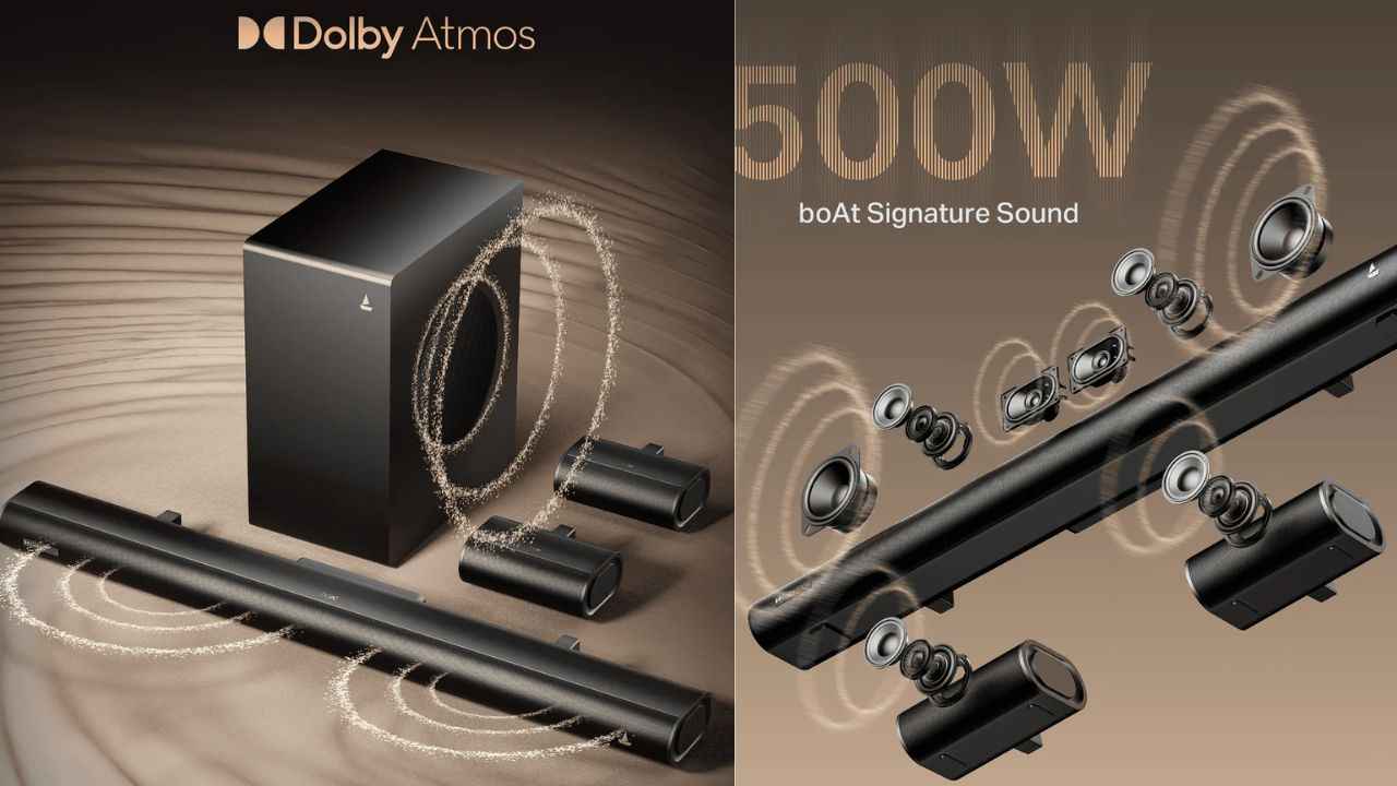boAt யின் புதிய 500W சவுண்ட்பார் அறிமுகம் குறைந்த விலையில் Dolby Atmos உடன் வருவது இது முதல் முறை