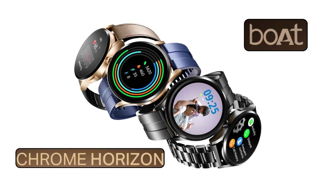 boAt Chrome Horizon స్మార్ట్ వాచ్ ను వీడియో వాచ్ ఫేసెస్ ఫీచర్ తో లాంచ్ చేసింది.!