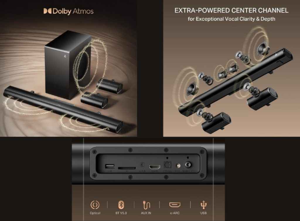 boAt Dolby Atmos Soundbar