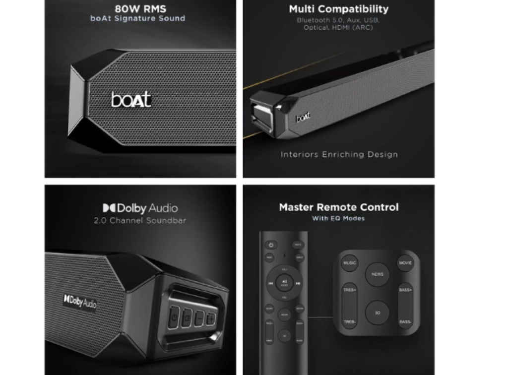 boAt Dolby Audio Soundbar in Flipkart