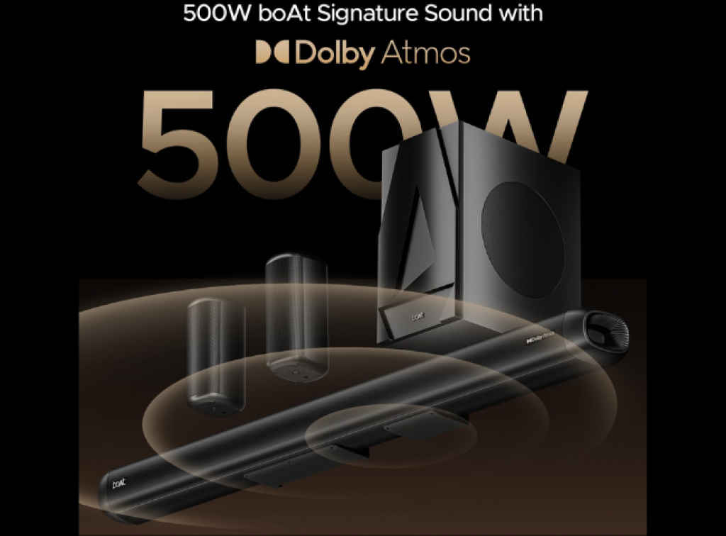 boat Dolby Atmos Soundbar in Amazon