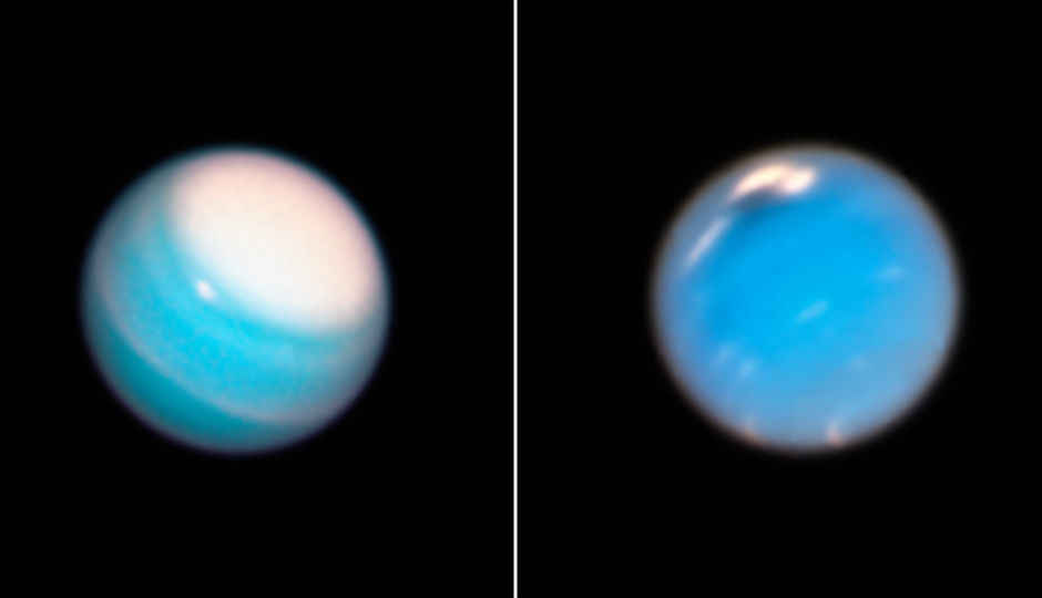 NASA’s Hubble Space Telescope observes storms on Neptune and Uranus