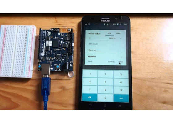 Arduino 101 Bluetooth Low Energy