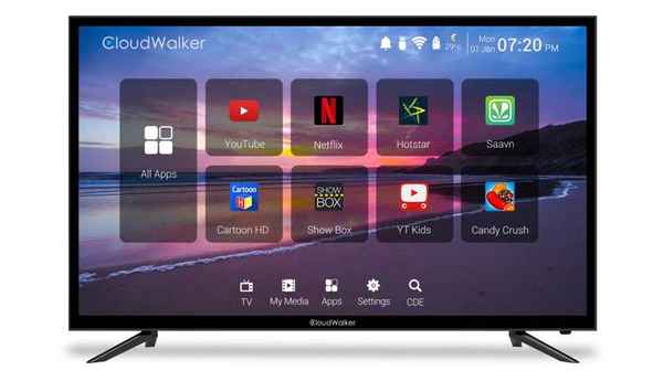 Cloudwalkar 39.37 inches Smart Full HD LED TV