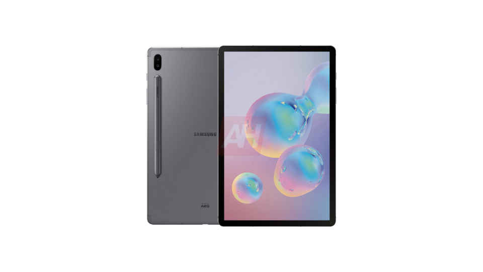 Samsung Galaxy Tab S6 leaked renders hint at S-pen support, dual rear cameras