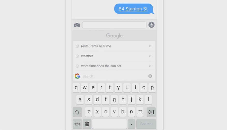 Google’s GBoard for iOS integrates Search into the keyboard