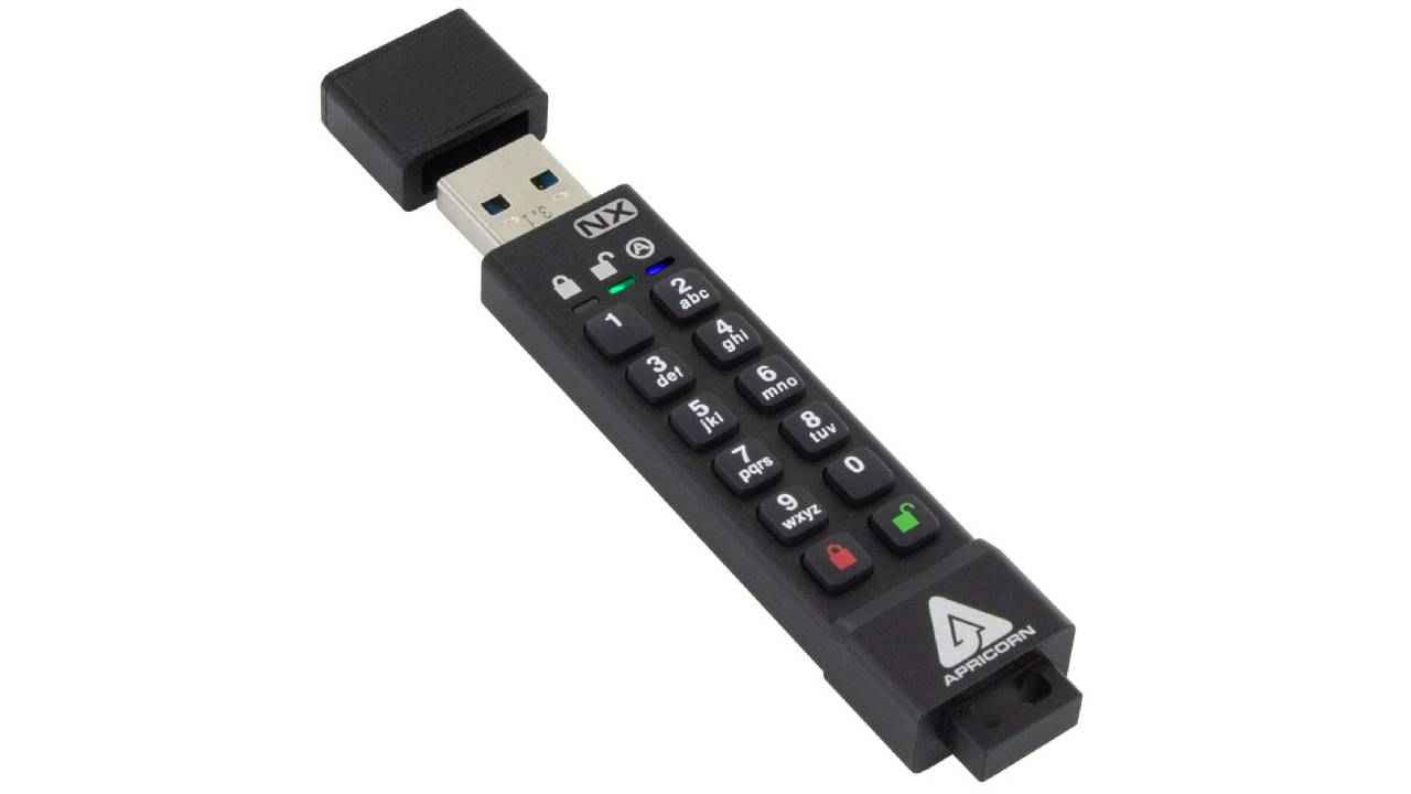 Encrypted USB storage drives for extra security