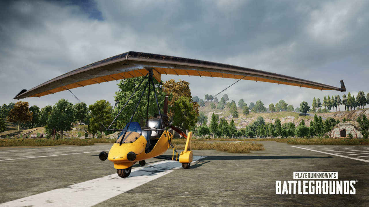 PUBG for PC is testing a new flying vehicle