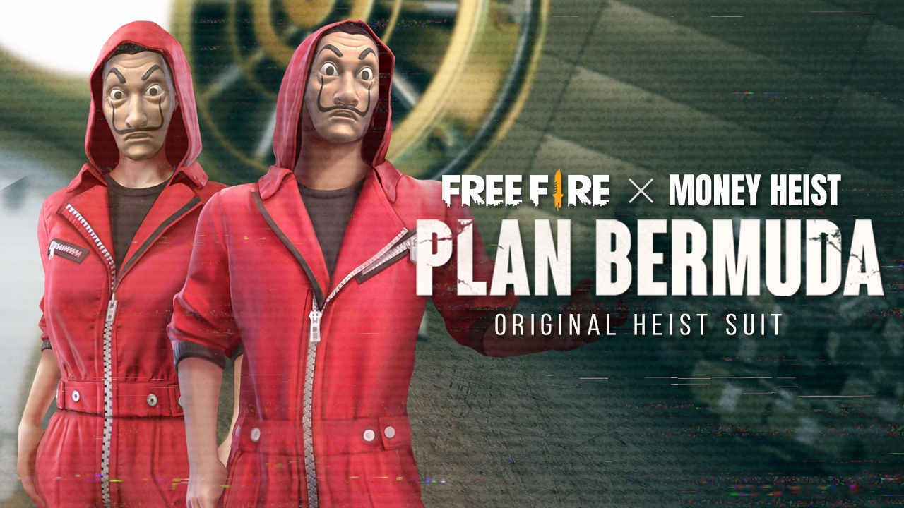 Garena Free Fire partners with Money Heist to introduce in game