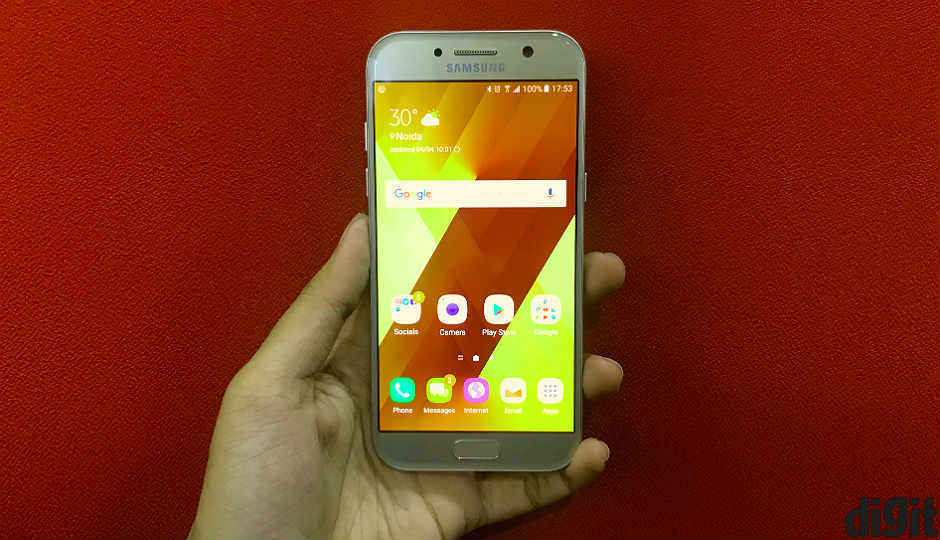 Samsung Galaxy A5 2017 को मिलने लगा मई महीने का सिक्यूरिटी अपडेट