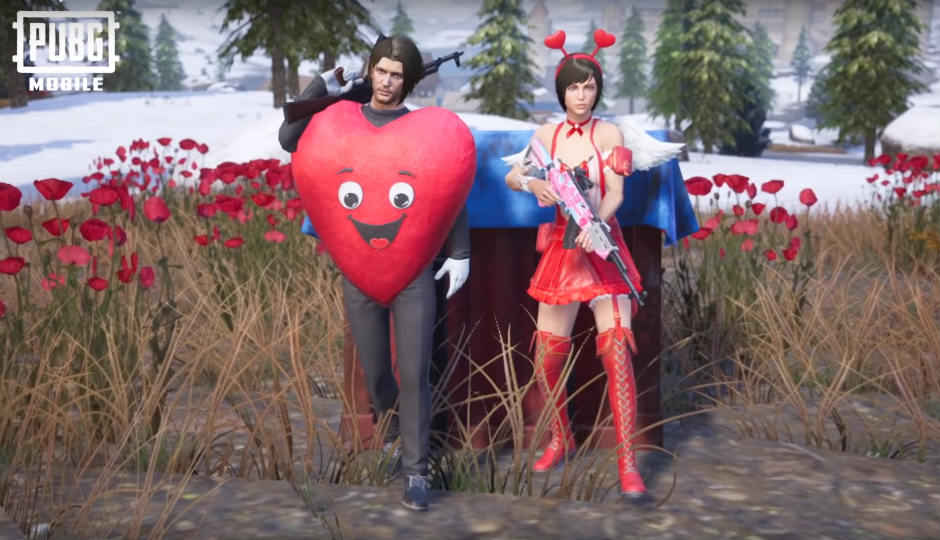 PUBG Mobile gets new costumes in celebration of Valentine’s Day
