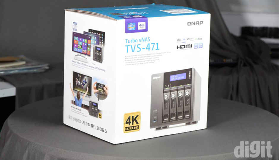 QNAP TVS-471 Turbo vNAS Unboxing