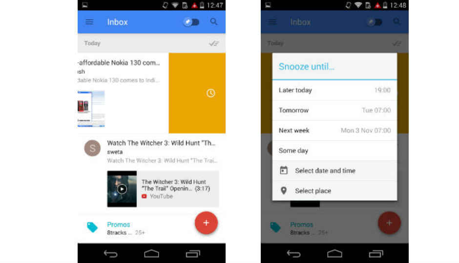 8 Inbox features that Gmail doesn't have 8 Inbox features that Gmail doesn't have
