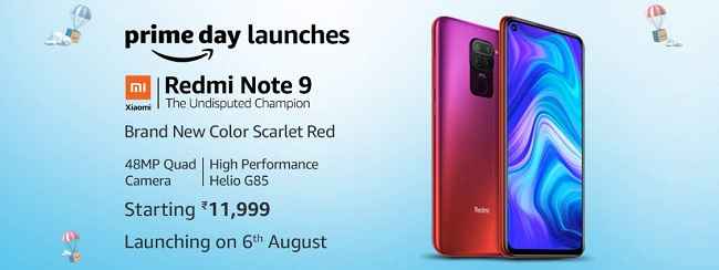 redmi note 9 amazon india 