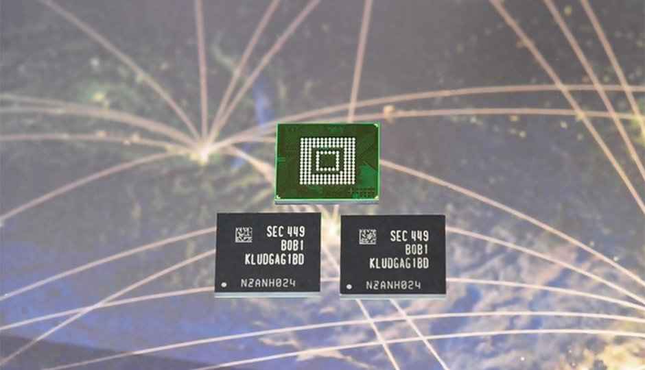 Samsung unveils 128GB Universal Flash Storage for smartphones