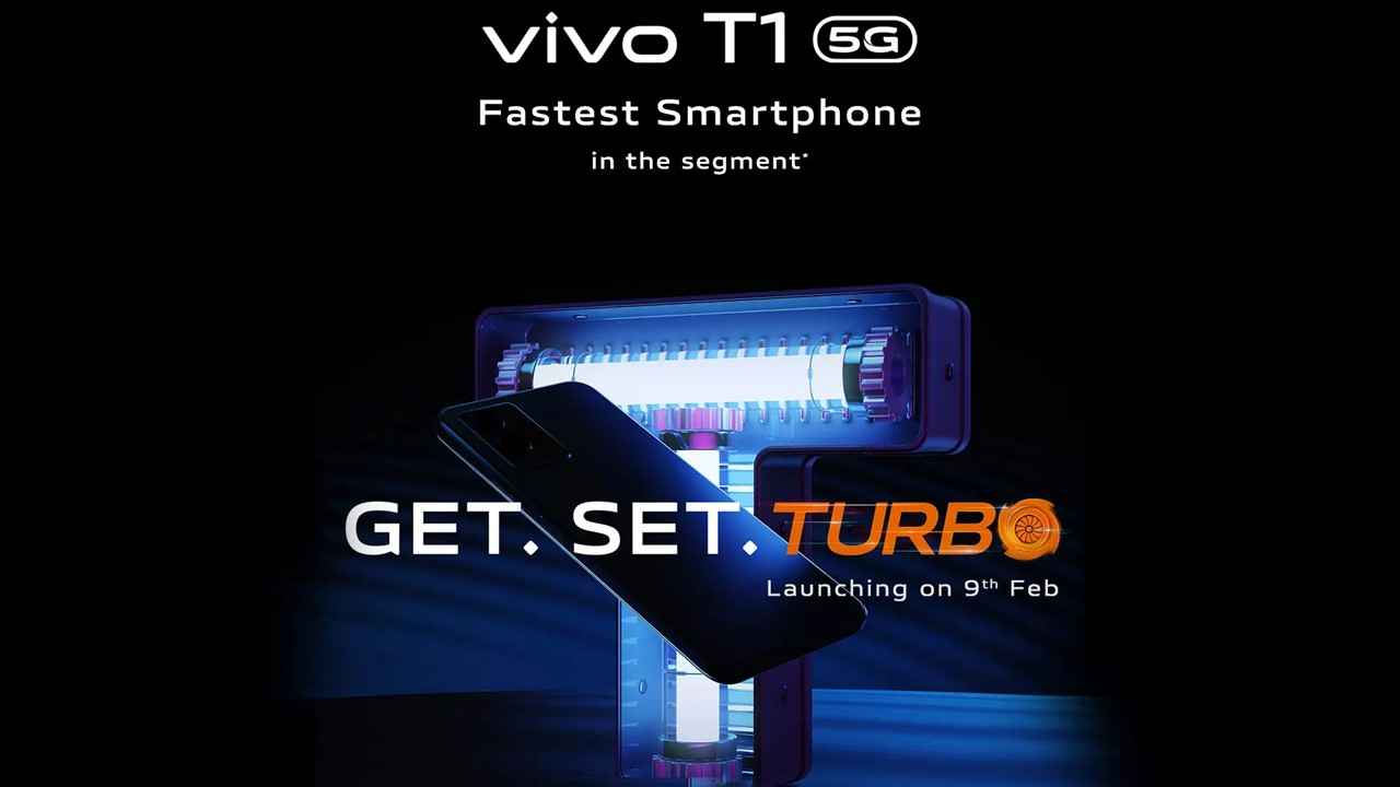Vivo T1 5G launching on February 9 in India likely with Snapdragon 695