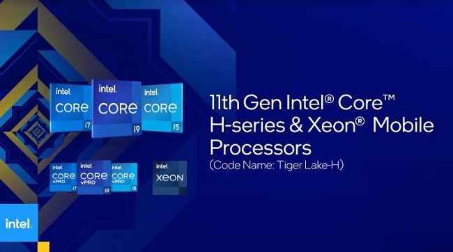 Intel H45 Tiger Lake processors