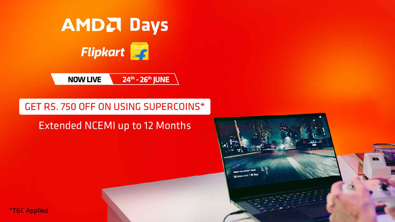 A sneak peek at some deals on laptops during the AMD Days sale on Flipkart