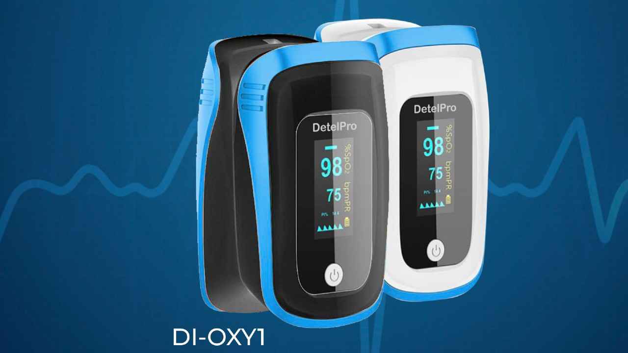 डिटेलप्रो  ने 1 साल की वारंटी के साथ इंडिया मे निर्मित  फिंगरटिप पल्स ऑक्सीमीटर – DI-OXY1 लॉन्च किया