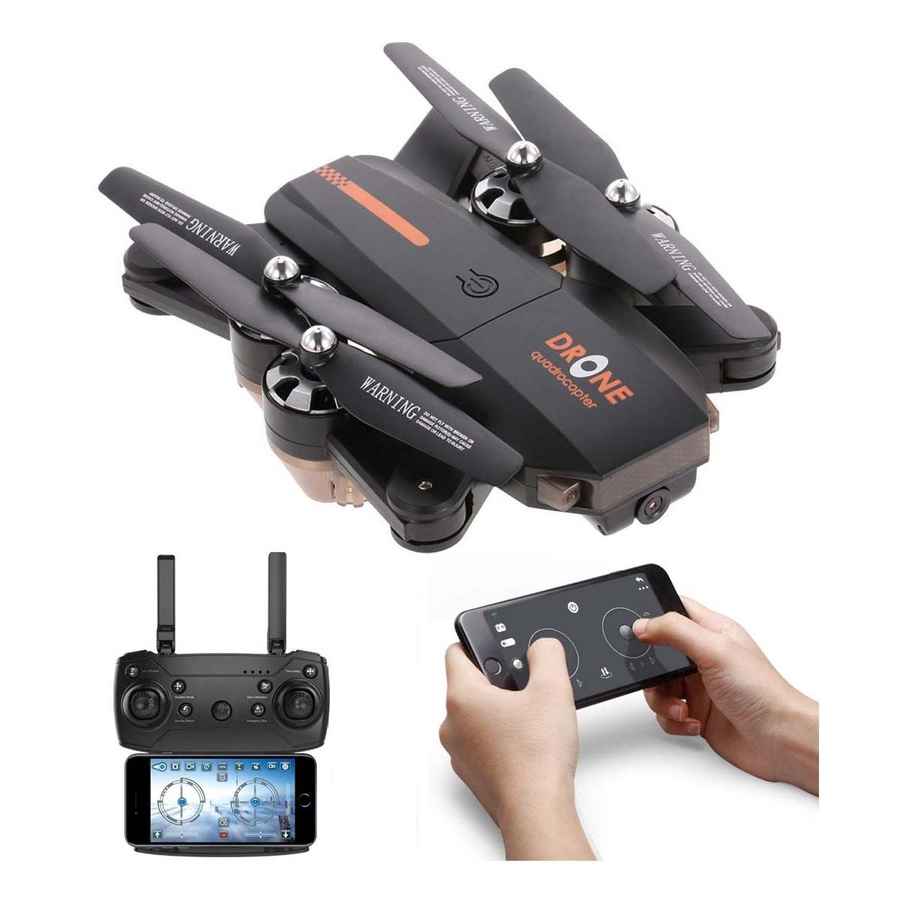 Amitasha New Foldable Wi-Fi Camera Drone Drones Price in India,  Specification, Features | Digit.in