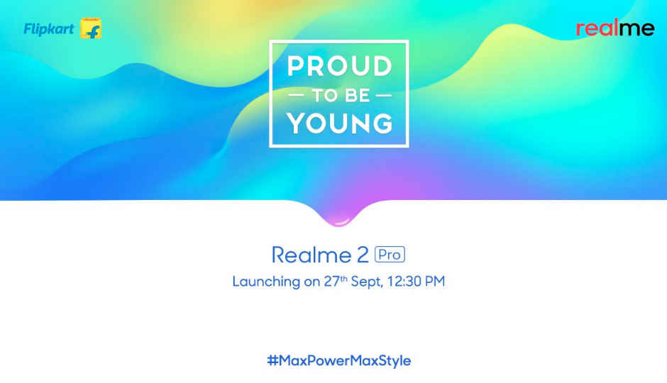 Realme 2 Pro will launch as Flipkart exclusive in India on September 27