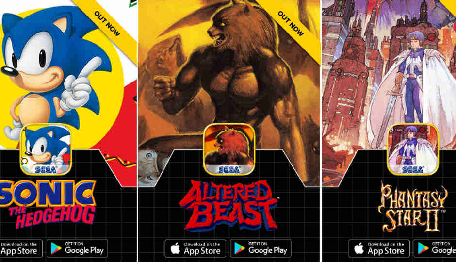Sega’s classic games are now on Android and iOS