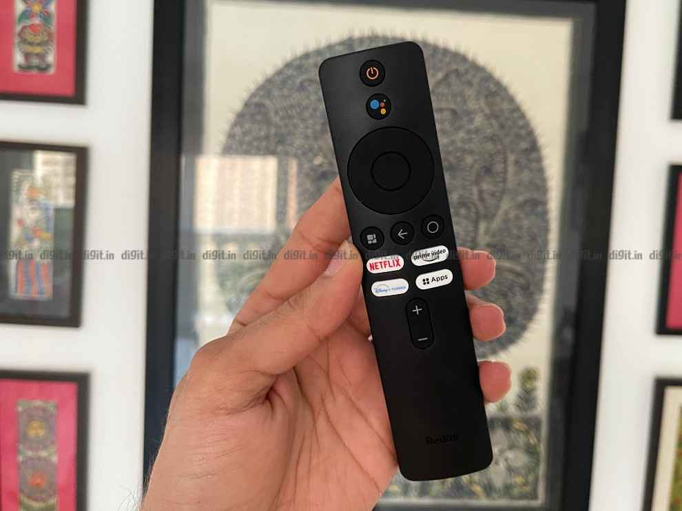 Redmi Smart TV X43 remote control. 