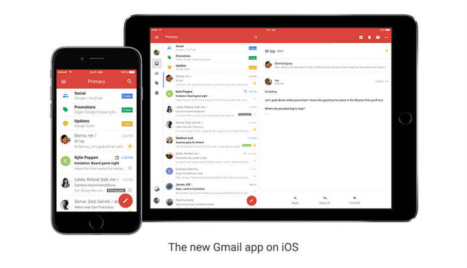 Gmail for iOS updated with new design and undo send feature