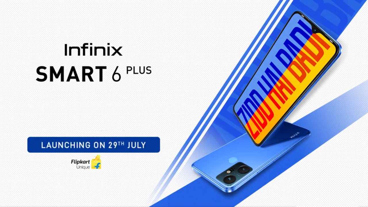 Infinix Smart 6 Plus ಭಾರತದಲ್ಲಿ ನಾಳೆ ಬಿಡುಗಡೆ! ಕಡಿಮೆ ಬೆಲೆಯಲ್ಲಿ ಭರ್ಜರಿ ಫೀಚರ್‌ಗಳ ಸ್ಮಾರ್ಟ್ಫೋನ್!