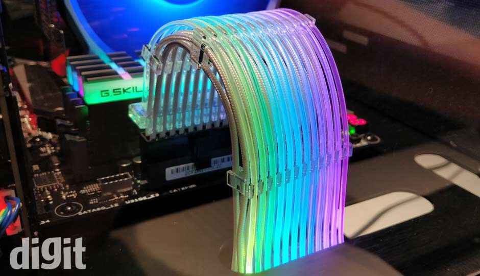 Lian Li Strimer RGB PSU Cable lets you light up your PSU cables