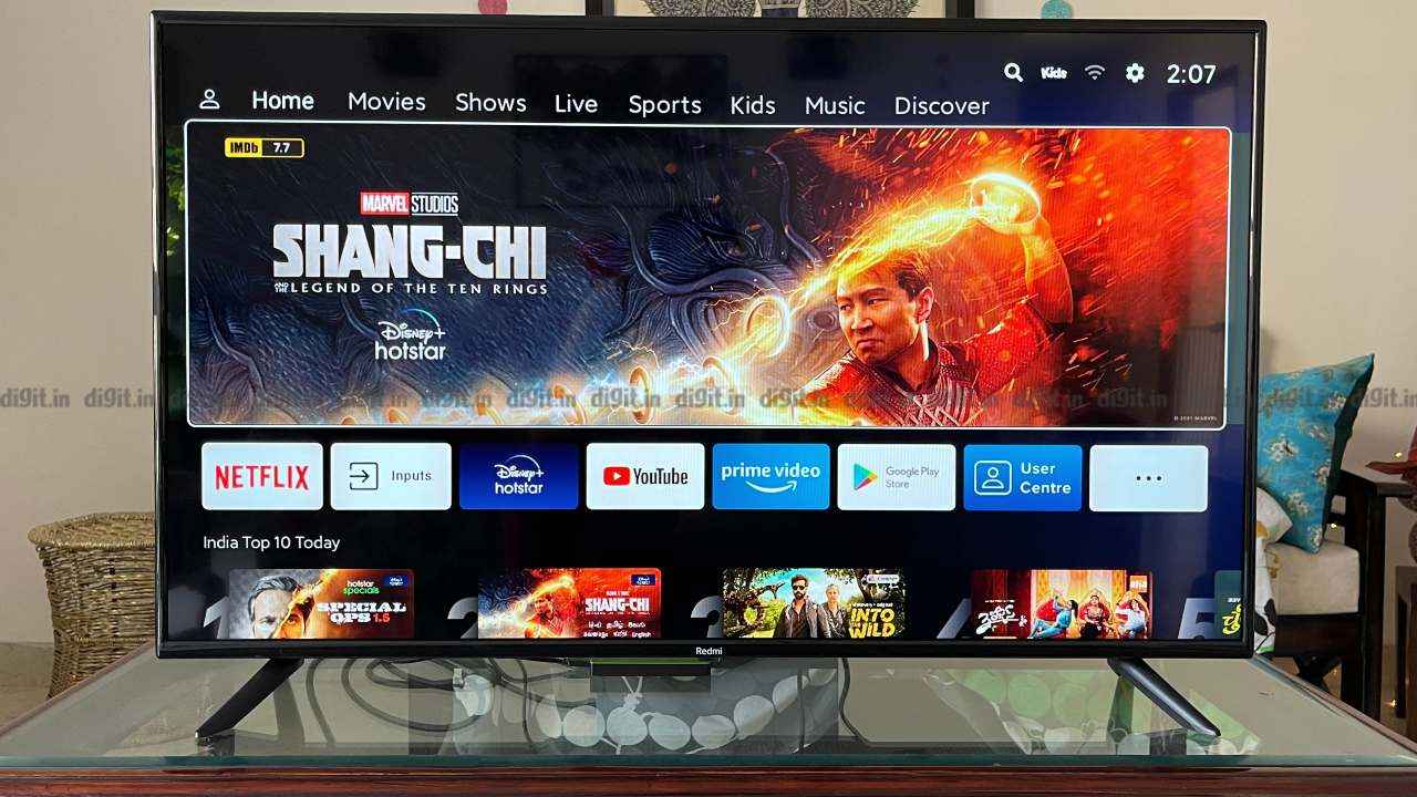Redmi Smart TV 43-inch FHD TV  Review: Does a 43-inch FHD TV shine in a sea of budget 4K HDR TVs?