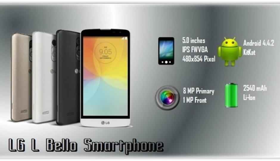 LG launches L Bello, a quad-core Android phone priced at Rs. 18,500