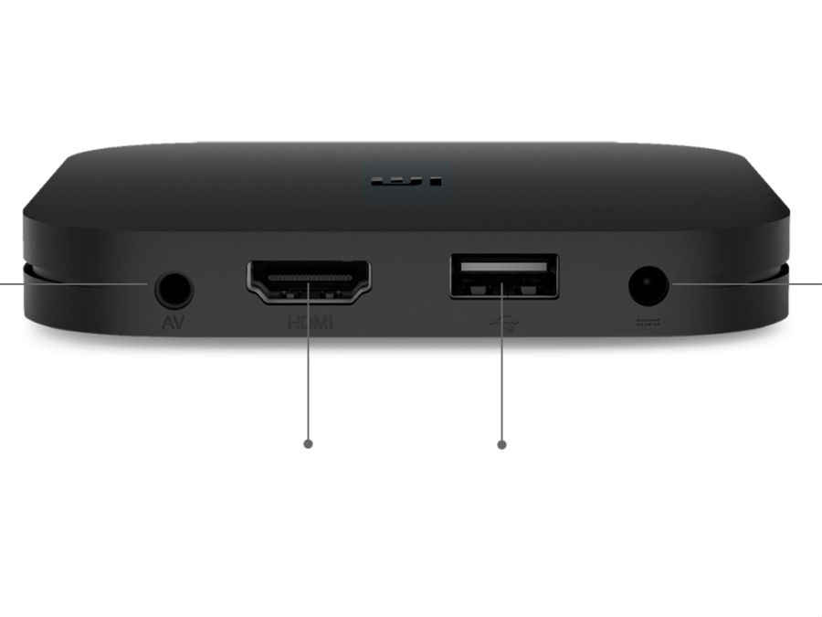 The Mi Box 4K has an HDMI port, a USB port and a 3.5mm port for connectivity. 