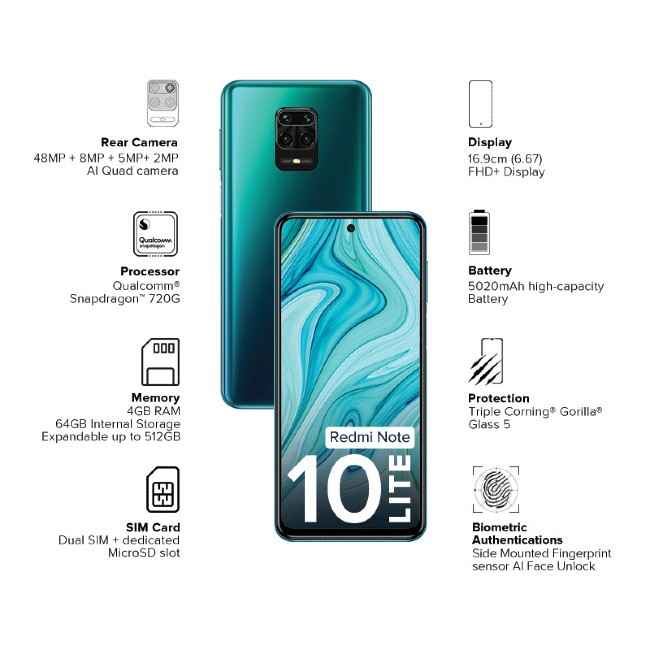 xiaomi note 10 lite full specification