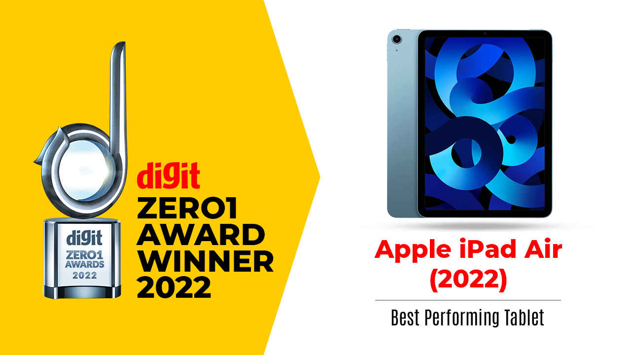 Digit Zero1 and Digit Best Buy Awards 2022: Best Performing Tablet