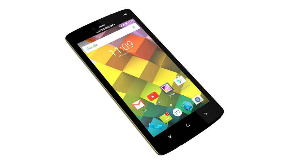 Videocon Cube 3 smartphone with ‘Panic Button’ launched at Rs. 8,490