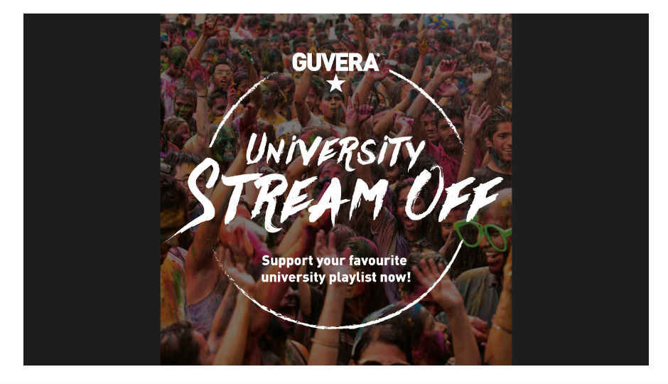 Guvera announces Ultimate ‘University Stream Off’ contest in India
