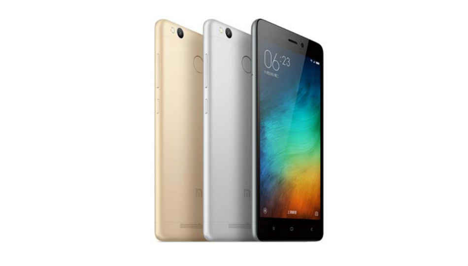 Xiaomi Redmi 3S+ launched for offline retail at Rs. 9,499