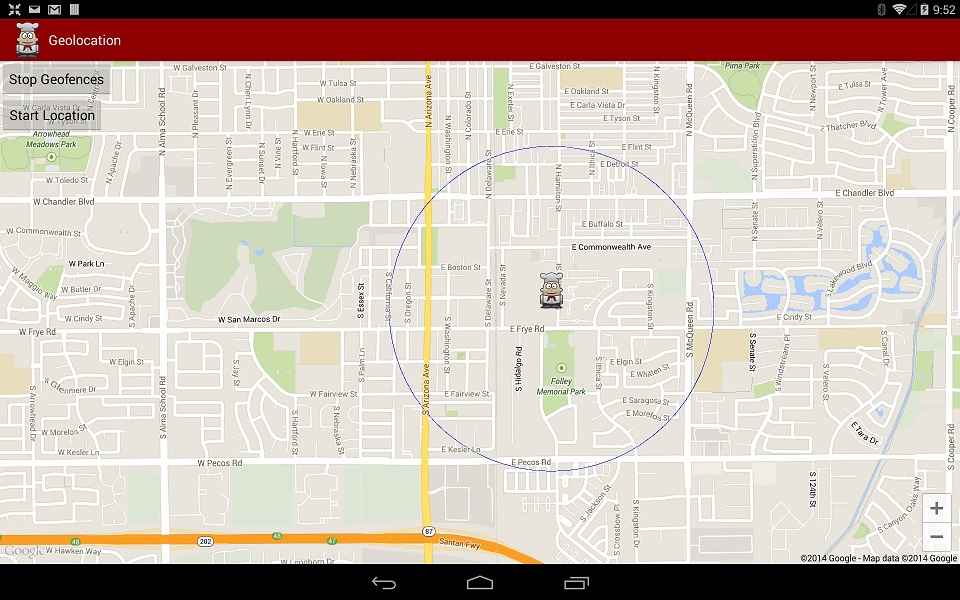 How to Implement map and geofence features in Android business apps