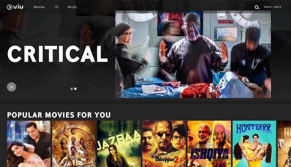 Vuclip launches video-on-demand online streaming service Viu in India