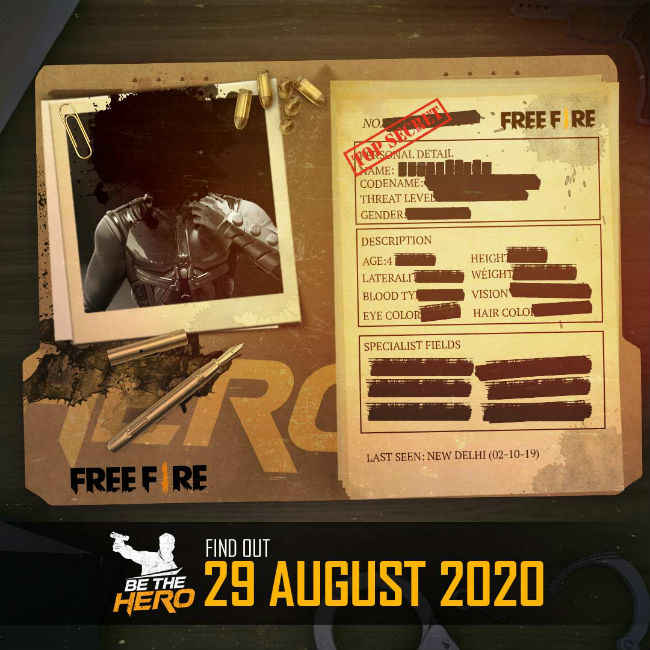 Garena Free Fire is teasing the inclusion of a new character believed to be based on Hritik Roshan 