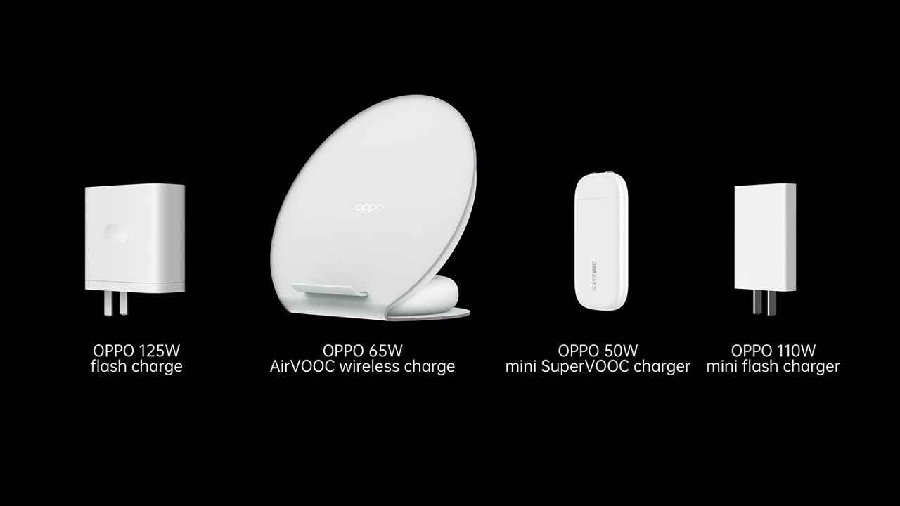 Oppo’s 125W fast charger takes just 20 minutes to charge a 4,000mAh battery