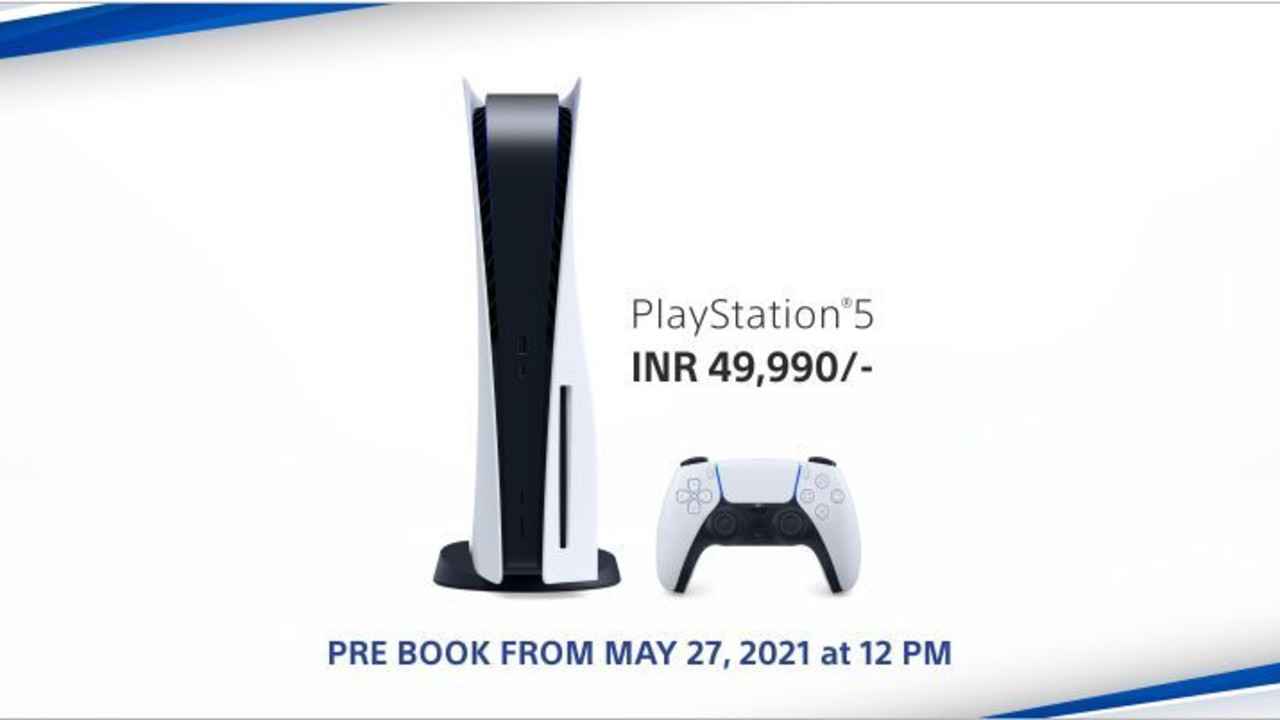 Sony PS5 up for pre-booking again on May 27