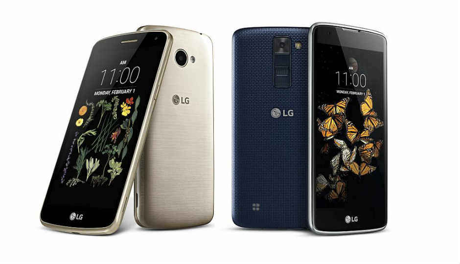 LG ने पेश किए K5 और K8 स्मार्टफोंस