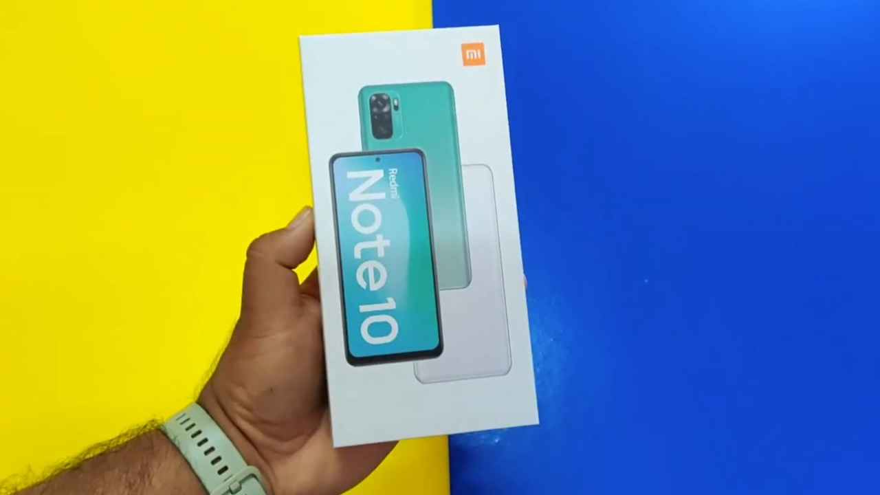 Xiaomi Redmi Note 10 unboxing is live on YouTube ahead of official launch in India