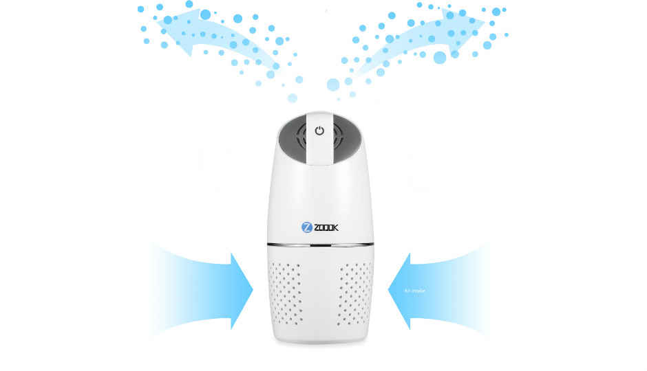 Zoook ZMT-PURE SENSE car air purifier launched at Rs 3,499