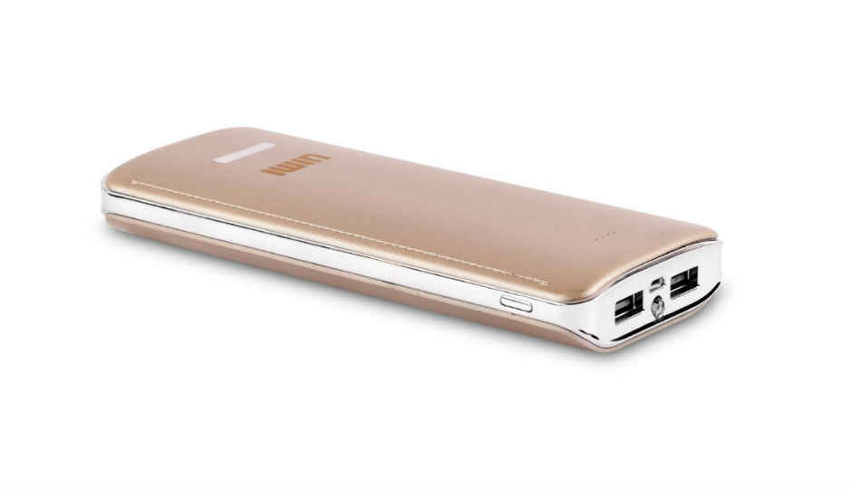 UIMI U8 power bank with 15600mAh capacity launched in India